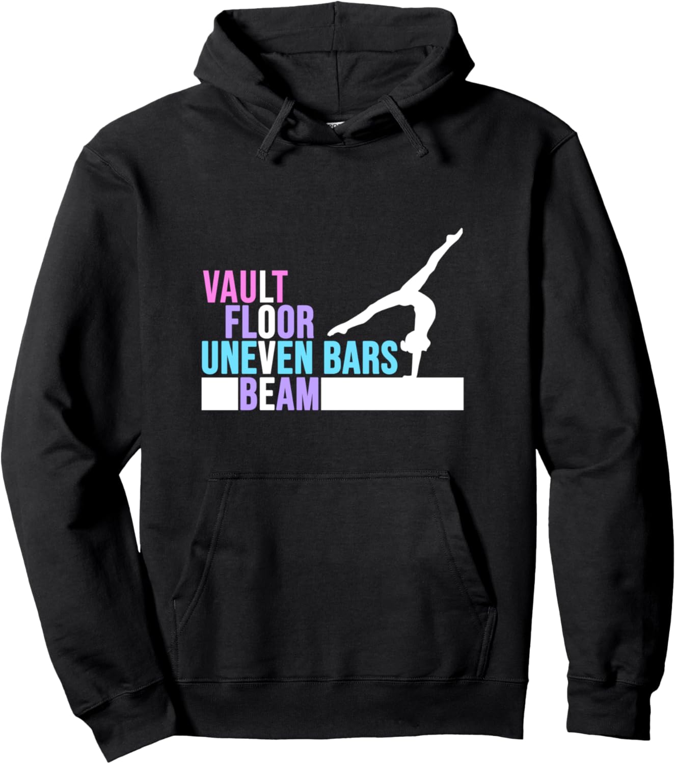 Gymnastics Girls Women's Acrobatics Gymnastics Gymnastics Pullover Hoodie