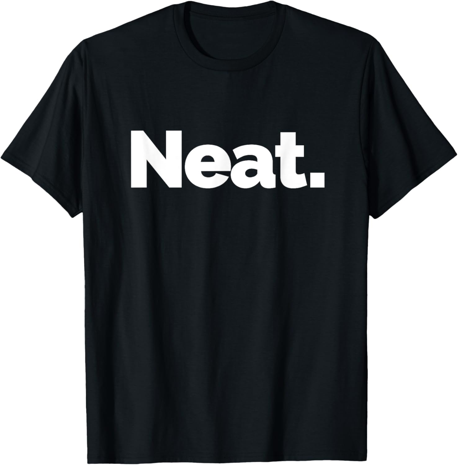 Neat on a Design Men's Unisex Kids Black Cotton 60% Polyester 40% Modern Classic Lace Letter Print Crew Neck Short Sleeve