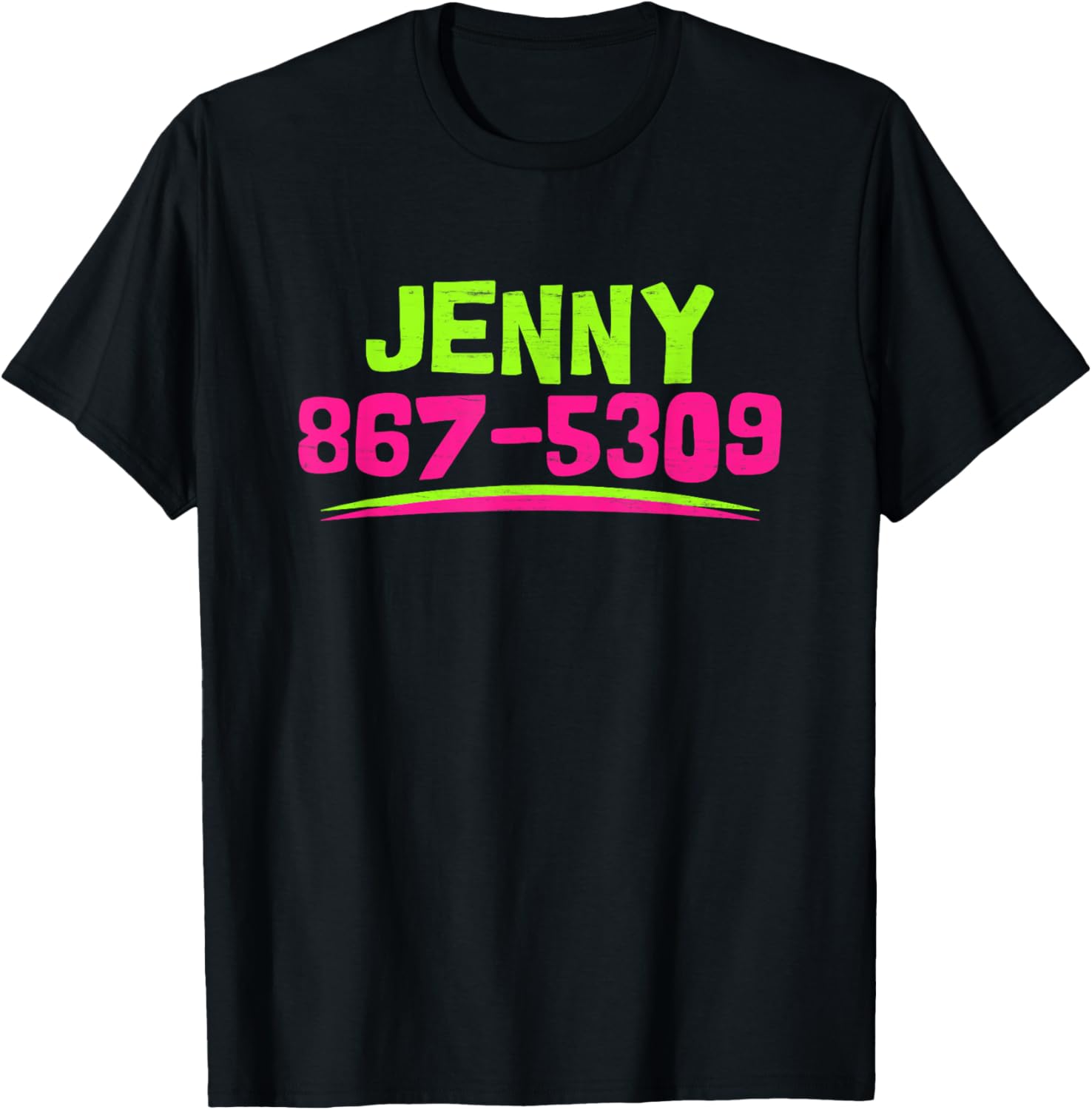 Nostalgic Jenny Phone Number 867 5309 Funny 80s Retro Music