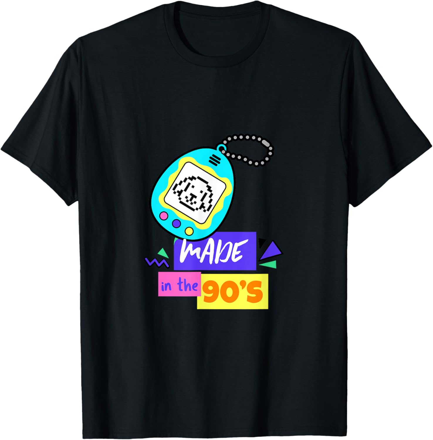 Made In The 90S   Nostalgic tamagotchi T shirt