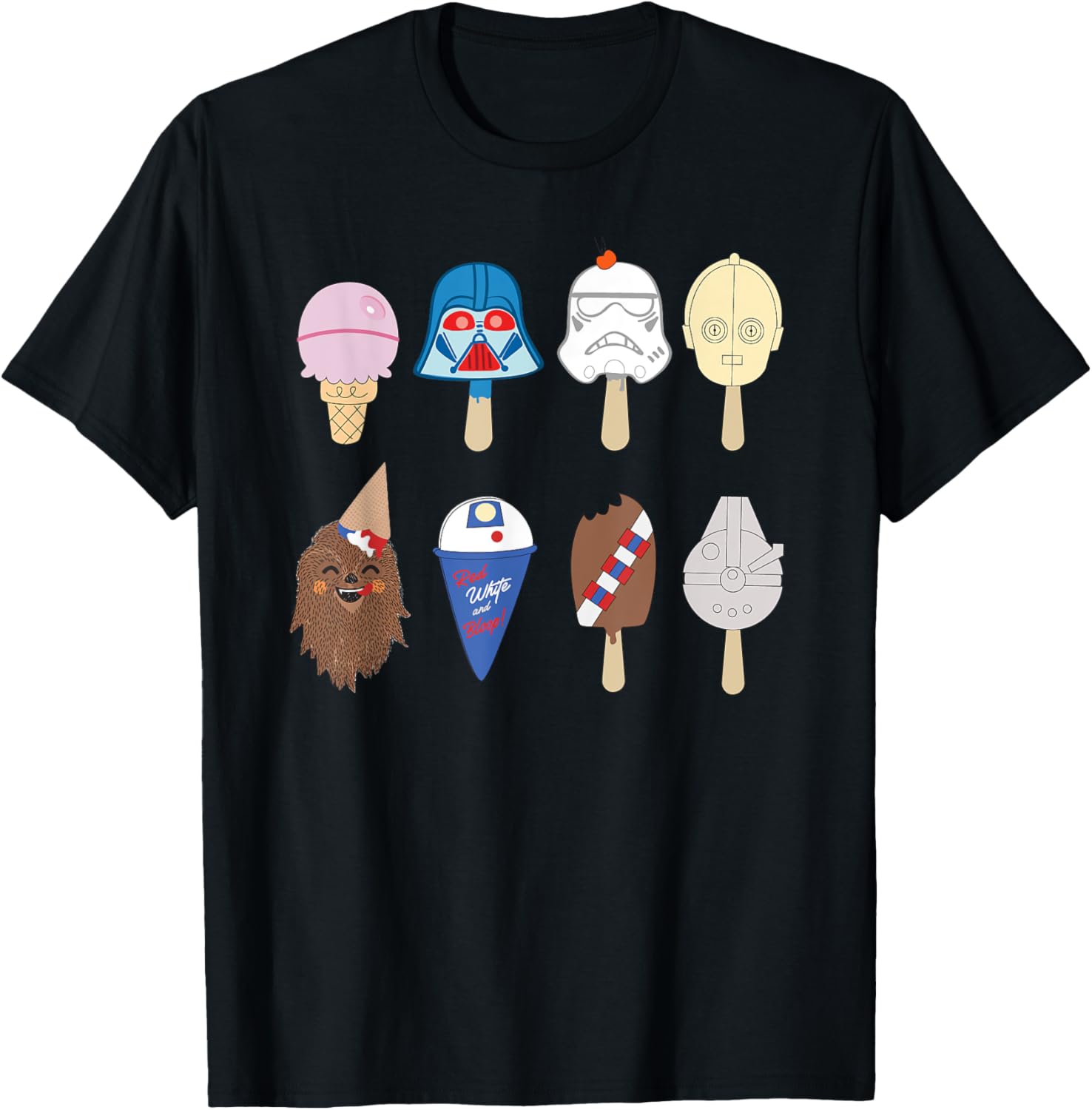 Star Wars Characters as Nostalgic Ice Cream