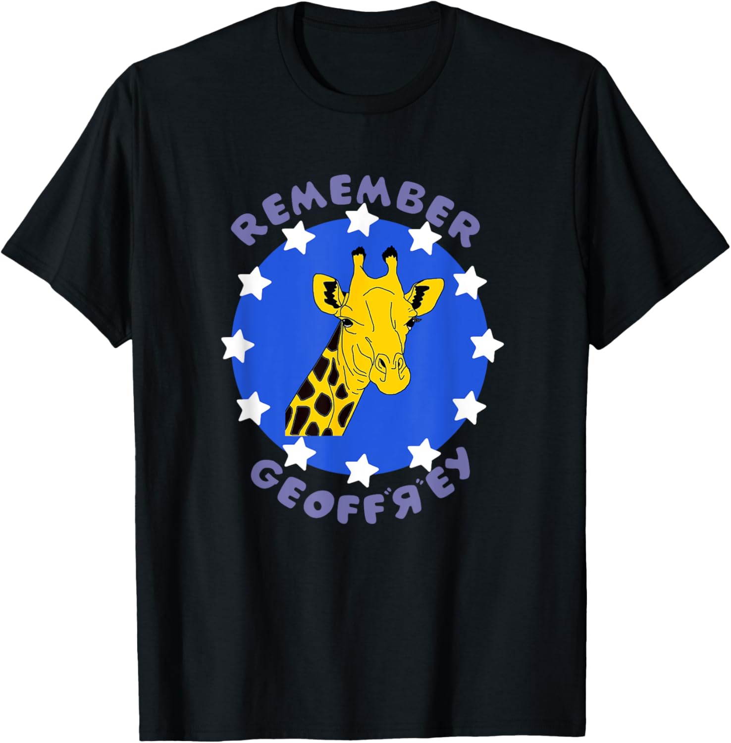 Remember Geoffrey Nostalgic Giraffe T Shirt US Toys Kids