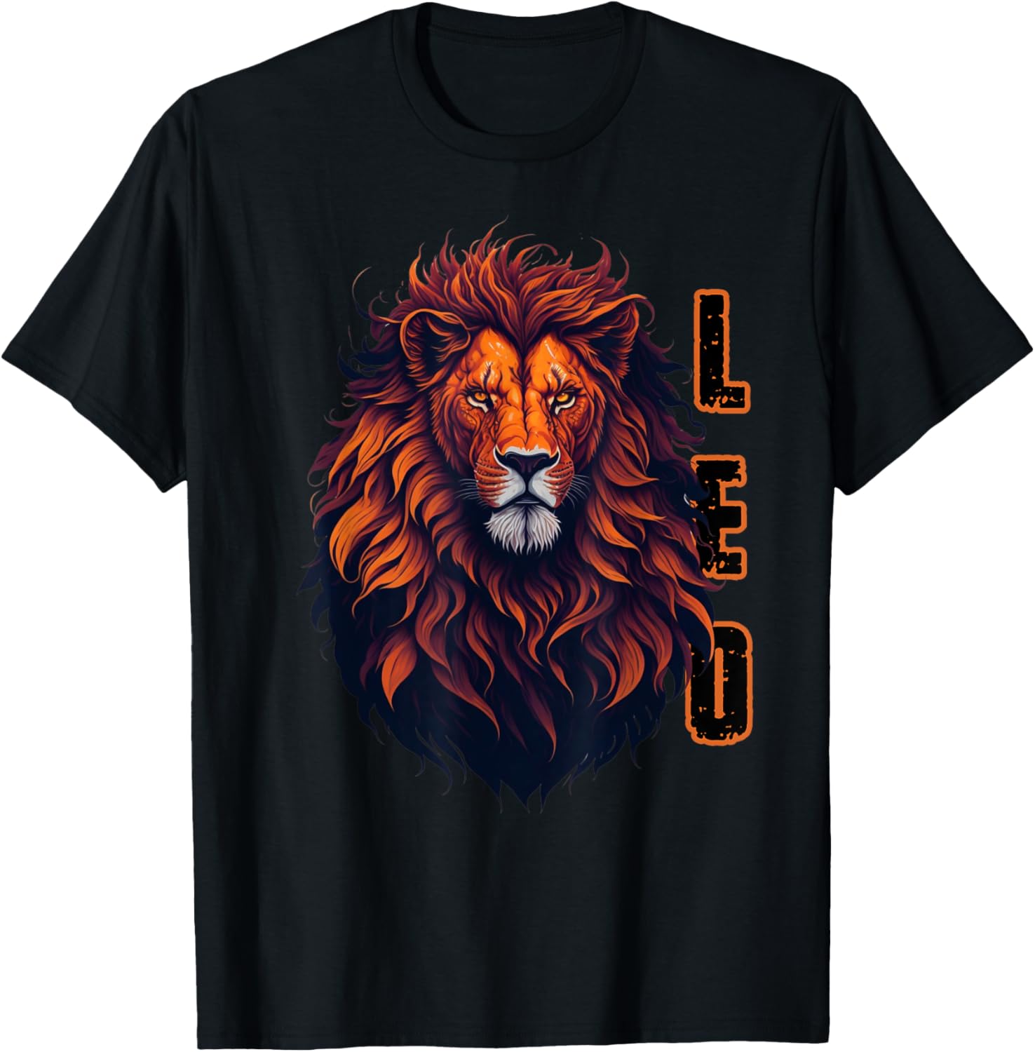 August Birthday Leo Lion Pride Graphic Mens Zodiac