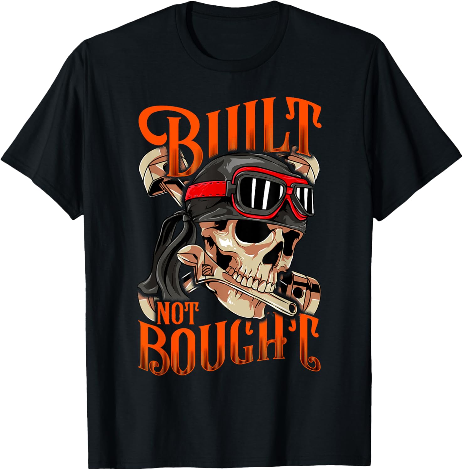 Funny Built Not Bought Car & Motorcycle Mechanic Car Junkie