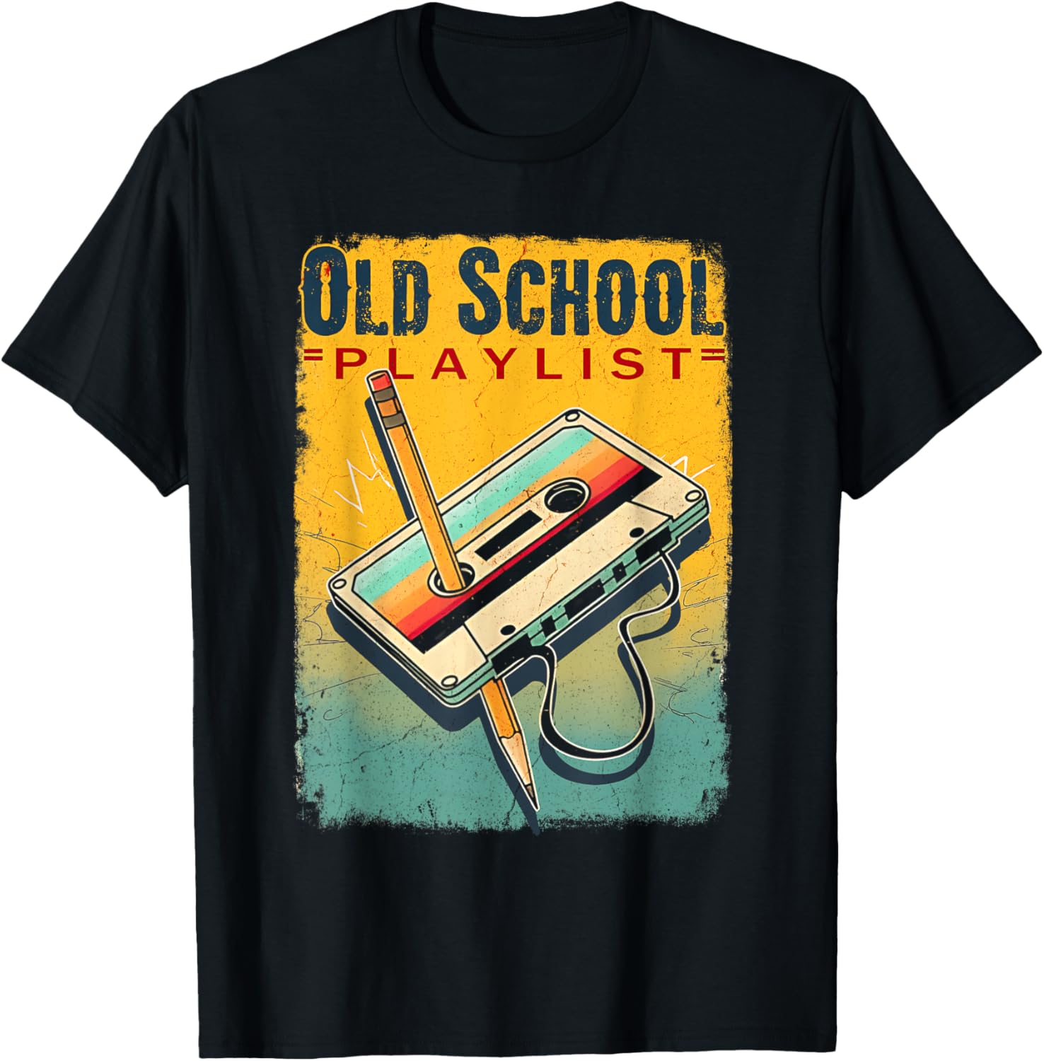 OldSchool Playlist Vintage Cassette Tapes Nostalgic Memory