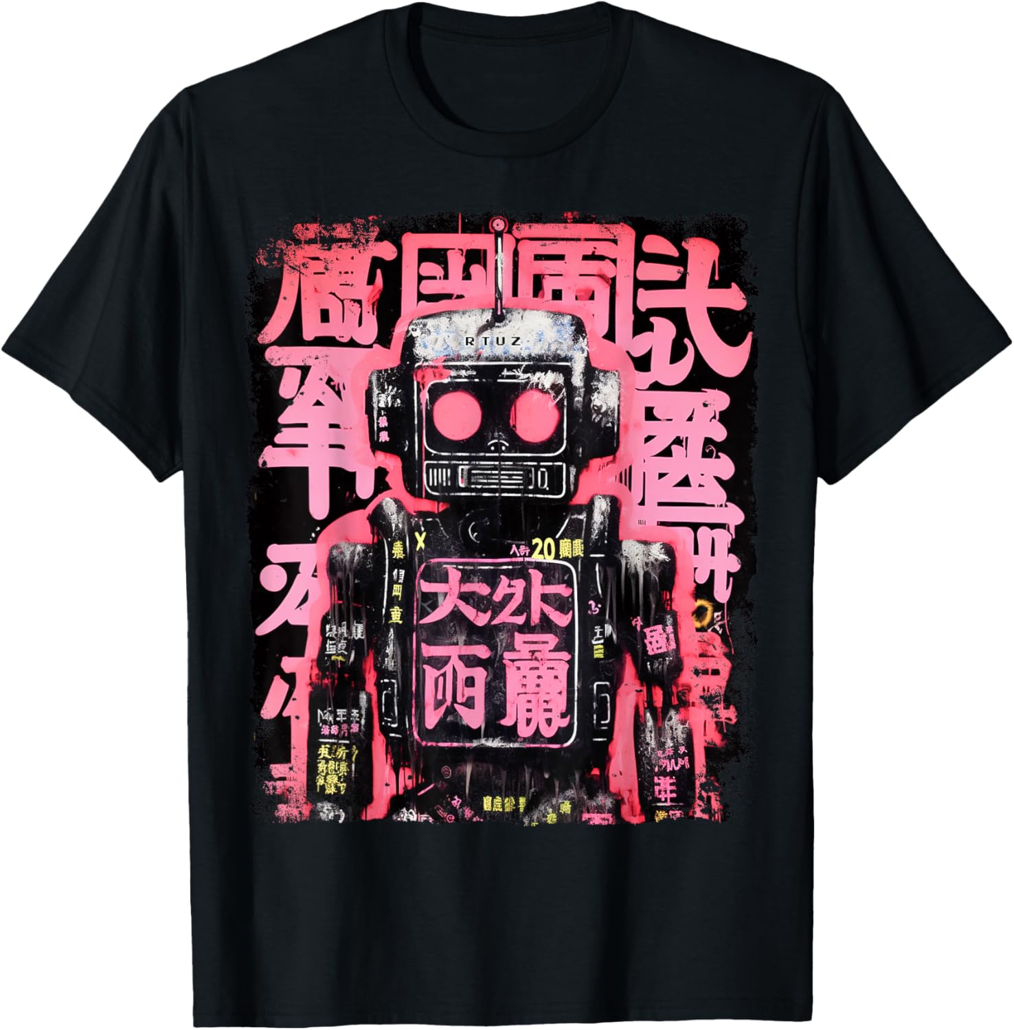 Hip Hop Y2K Vintage Hipster Edgy Urban Streetwear Robot
